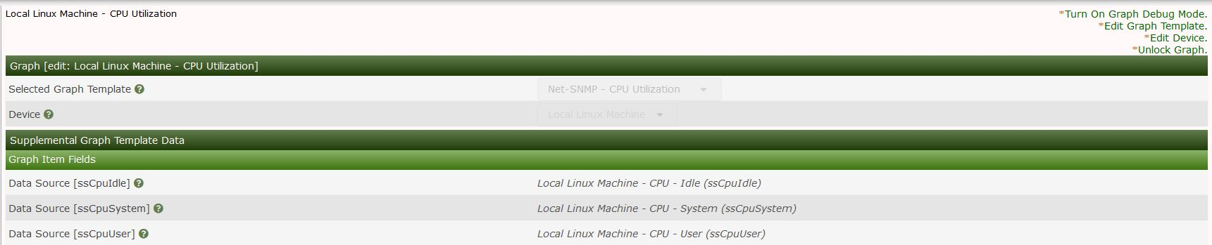 Graph management click